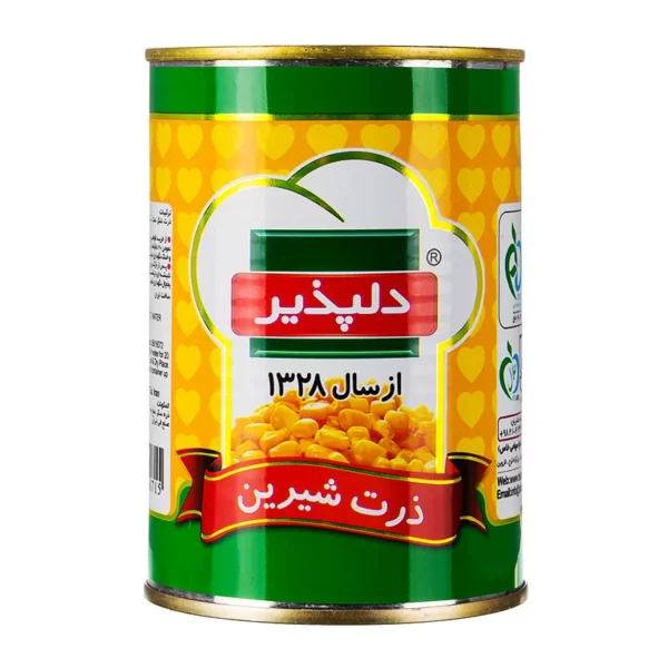 دلپذیر-کنسرو (ذرت شیرین)-415 گرمی
