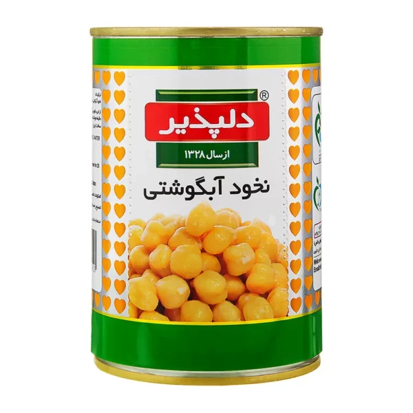 دلپذیر-کنسرو (نخود آبگوشتی)-420 گرمی