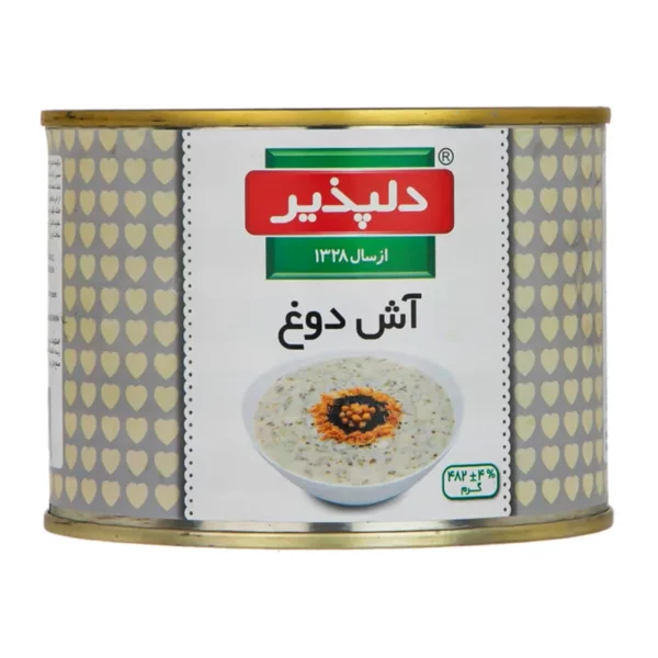 دلپذیر-کنسرو (آش دوغ)-482 گرمی