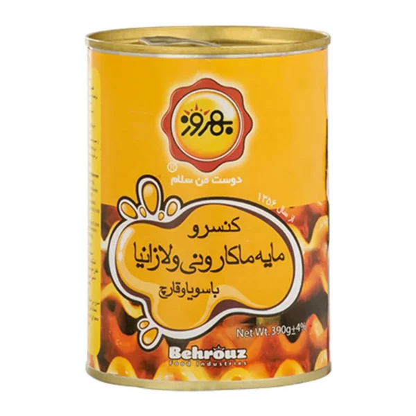 بهروز-کنسرو (سس ماکارونی)-380 گرمی