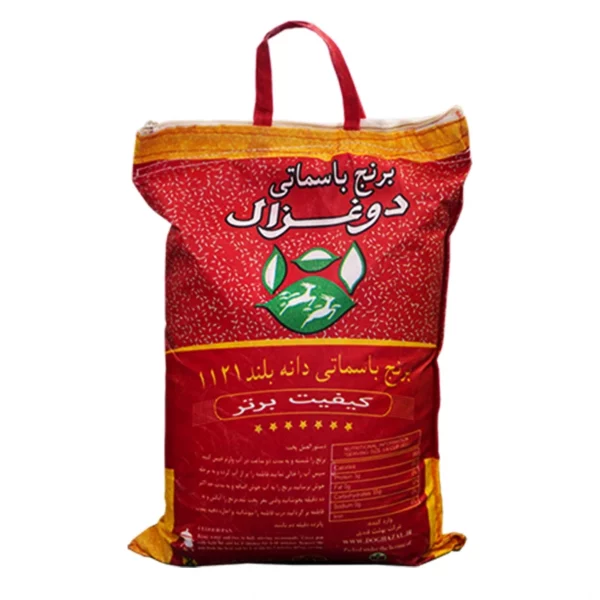 دوغزال-برنج هندی-10 کیلویی