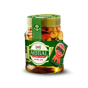 آریبال-عسل معجون (چهار مغز)-380 گرمی