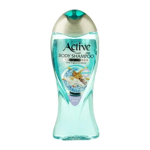 اکتیو-شامپو بدن (شفاف) (اقیانوس) (آبی)-400 گرمی
