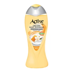 اکتیو-شامپو بدن (کرمی) (وانیل و عسل)-400 گرمی
