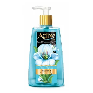 اکتیو-مایع دستشویی (شفاف) (آبی)-450 گرمی