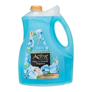 اکتیو-مایع دستشویی (پروتئین سویا) (آبی)-3750 گرمی