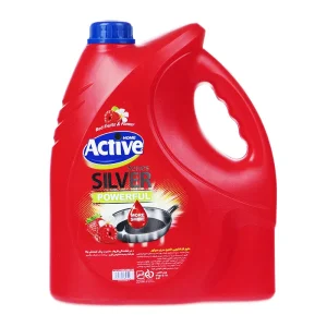 اکتیو-مایع ظرفشویی (سیلور) (قرمز)-3750 گرمی