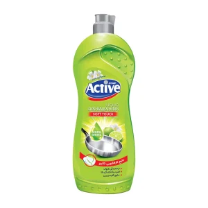 اکتیو-مایع ظرفشویی (گلیسیرین) (سبز)-750 گرمی