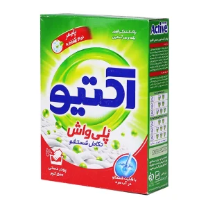 اکتیو-پودر لباسشویی (دست) (پلی واش)-500 گرمی