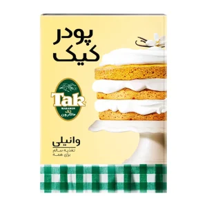 تک ماکارون-پودر کیک (وانیلی)-500 گرمی
