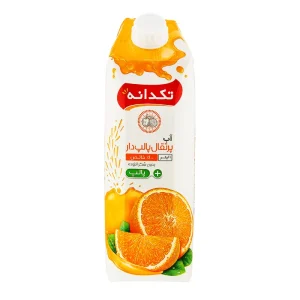تکدانه-آب میوه (پرتقال) (پالپ دار)-1000 گرمی