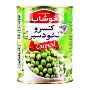خوشاب-کنسرو نخود سبز (فرنگی)-350 گرمی