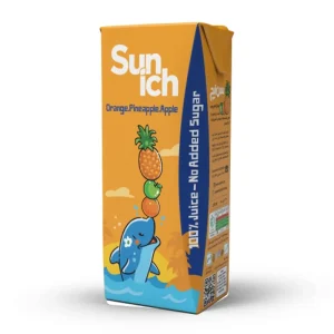 سن ایچ-آب میوه کودک (پرتقال آناناس)-200 گرمی