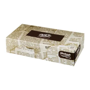 شکوه-دستمال کاغذی (جعبه)-200 برگ