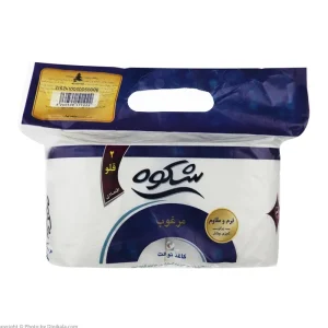 شکوه-دستمال کاغذی (لوله ای)-2 عددی