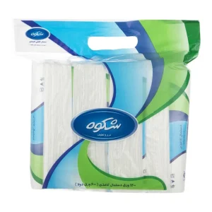 شکوه-دستمال کاغذی(اقتصادی)(ساده)(4 عددی)-1200 برگ