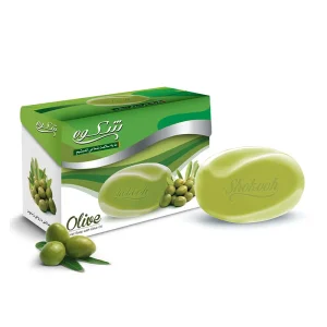 شکوه-صابون حمام (زیتون) (سبز) (5 عددی)-450 گرمی