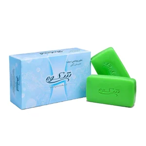 شکوه-صابون حمام (سبز) (6 عددی)-750 گرمی