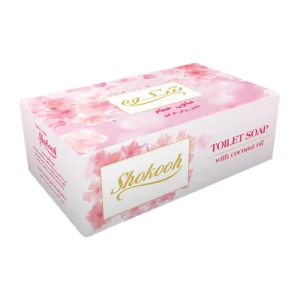 شکوه-صابون حمام (صورتی) (6 عددی)-750 گرمی