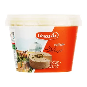 شیر رضا-حلوا ارده (پسته ای)-500 گرمی