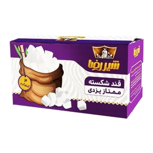 شیر رضا-قند یزدی (شکسته) (کارتنی)-4 کیلویی