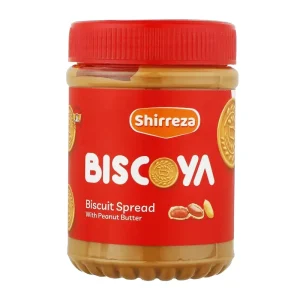 شیر رضا-کرم بیسکویت (کره بادام زمینی)-450 گرمی