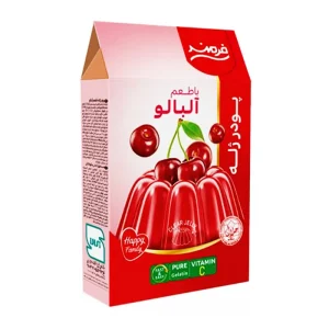 فرمند-پودر ژله (آلبالو)-100 گرمی