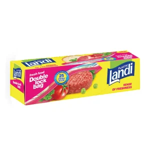 لندی-کیسه زیپ دار (زیپ کیپ) (25*20)-25 عددی