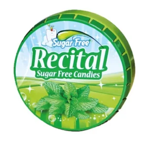 مینو-آبنبات (نعنا) (بدون قند) (رسیتال)-60 گرمی