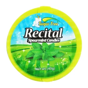 مینو-آبنبات (نعنایی) (بدون قند) (رسیتال)-40 گرمی