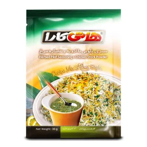 هاتی کارا-سبزی پلویی (باادویه و عصاره مرغ)-30 گرمی