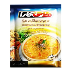 هاتی کارا-سوپ (ورمیشل و مرغ)-70 گرمی