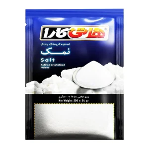 هاتی کارا-نمک ید دار (سلفون)-500 گرمی