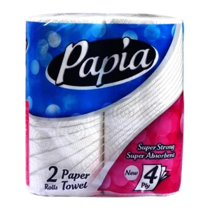پاپیا-دستمال کاغذی (حوله ای)-2 عددی