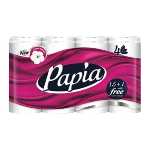 پاپیا-دستمال کاغذی (لوله ای)-16 عددی