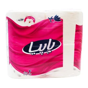 پاپیا-دستمال کاغذی (لوله ای)-4 عددی