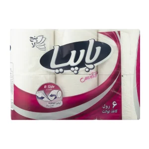 پاپیا-دستمال کاغذی (لوله ای)-6 عددی