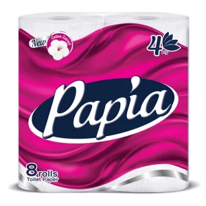 پاپیا-دستمال کاغذی (لوله ای)-8 عددی