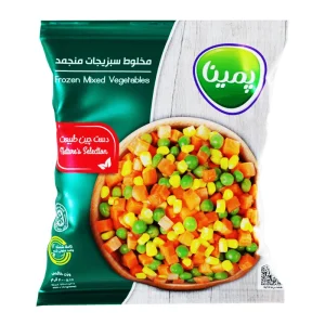 پمینا-مخلوط سبزیجات (ذرت+هویج+نخود)-400 گرمی