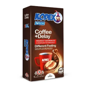 کدکس کاندوم -Condom Coffee +Delay-12 PCS