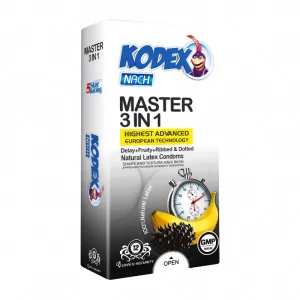 کدکس کاندوم -Condom Master 3 IN 1-12 PCS