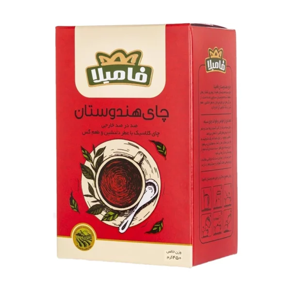 فامیلا-چای هندوستان (ساده)-450 گرمی