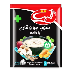 الیت-سوپ (جو و قارچ با خامه) (پلاس)-80 گرمی