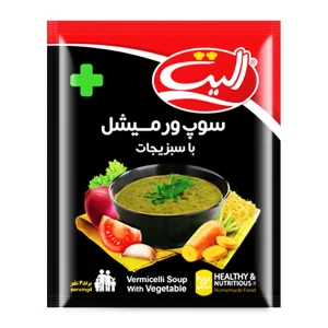 الیت-سوپ (سبزیجات ورمیشل) (پلاس)-80 گرمی