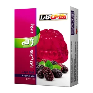 هاتی کارا-پودر ژله (شاه توت)-100 گرمی