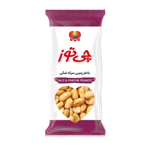 چی توز-مغز بادام زمینی (سرکه ای)-40 گرمی