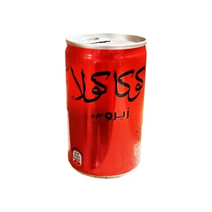 کوکاکولا-نوشابه (قوطی) (کولا رژیمی)-150 گرمی