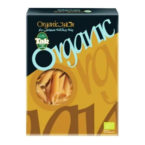 تک ماکارون-پنه ریگاته سبوس دار (ارگانیک)-500 گرمی