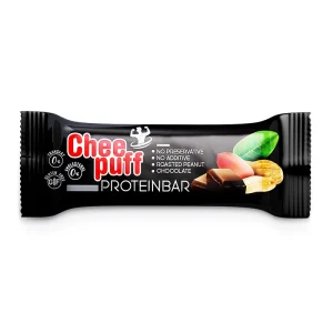 چی پف-پروتئین بار (بادام زمینی)-40 گرمی