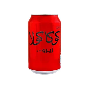 کوکاکولا-نوشابه (قوطی) (زیرو) (طرح جدید)-330 گرمی